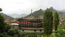 CDP estimates that the average company's supply chain emissions are 5.5 times that of its direct operations. Stock image of factory in China